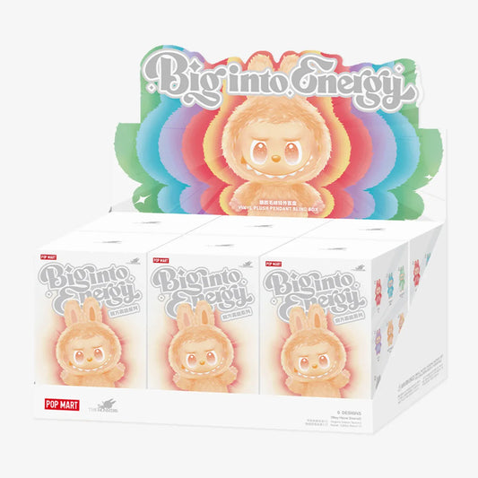 THE MONSTERS Big into Energy Series - Vinyl Plush Pendant Blind Box (Set of 6) - Labubu London