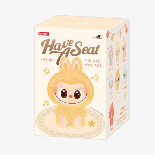 THE MONSTERS - Have a Seat Vinyl Plush Blind Box (Set of 6) - Labubu London