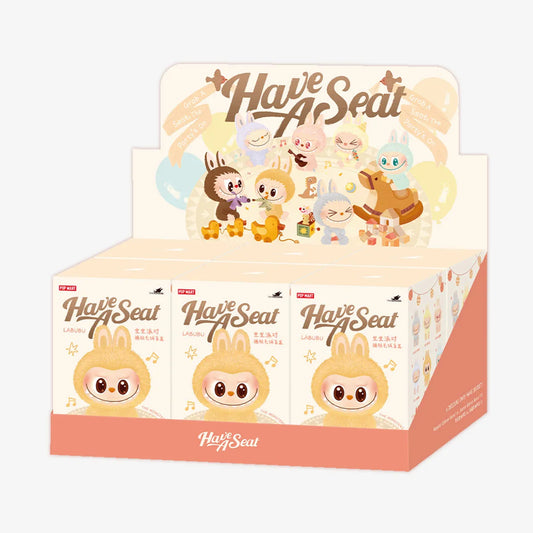 THE MONSTERS - Have a Seat Vinyl Plush Blind Box (Set of 6) - Labubu London