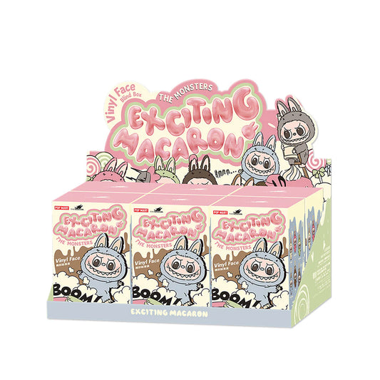 THE MONSTERS - Exciting Macaron Vinyl Face Blind Box (Set of 6) - Labubu London